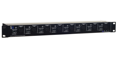  image 3 S8-3Way 8-Channel 3-Way Mic Splitter