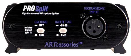 image 1 PRO SPLIT Transformer-Isolated Mic Splitter