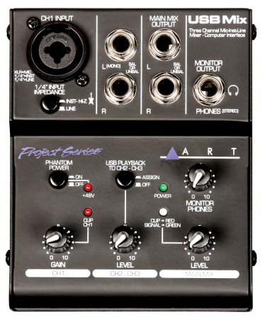 image 1 USBMIX Mini USB Recording Mixer