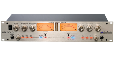 image 1 MPAGOLD MPA Gold 2 Channel Microphone Preamp