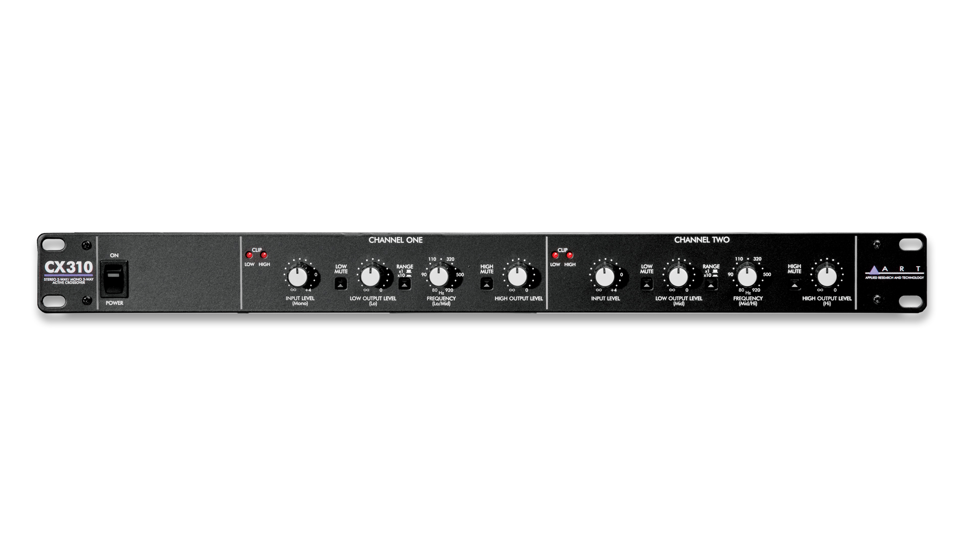 CX310 – 2way/3way Crossover – ART Pro Audio