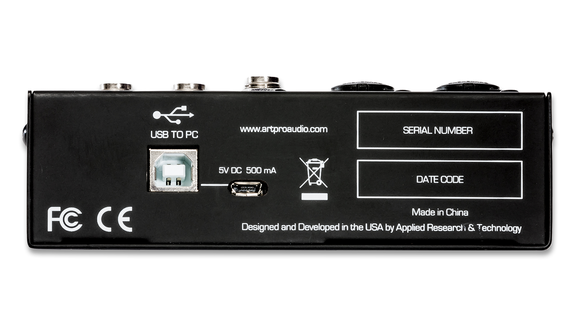 USBMix4 – Four Channel Mixer / USB Audio Interface – ART Pro Audio