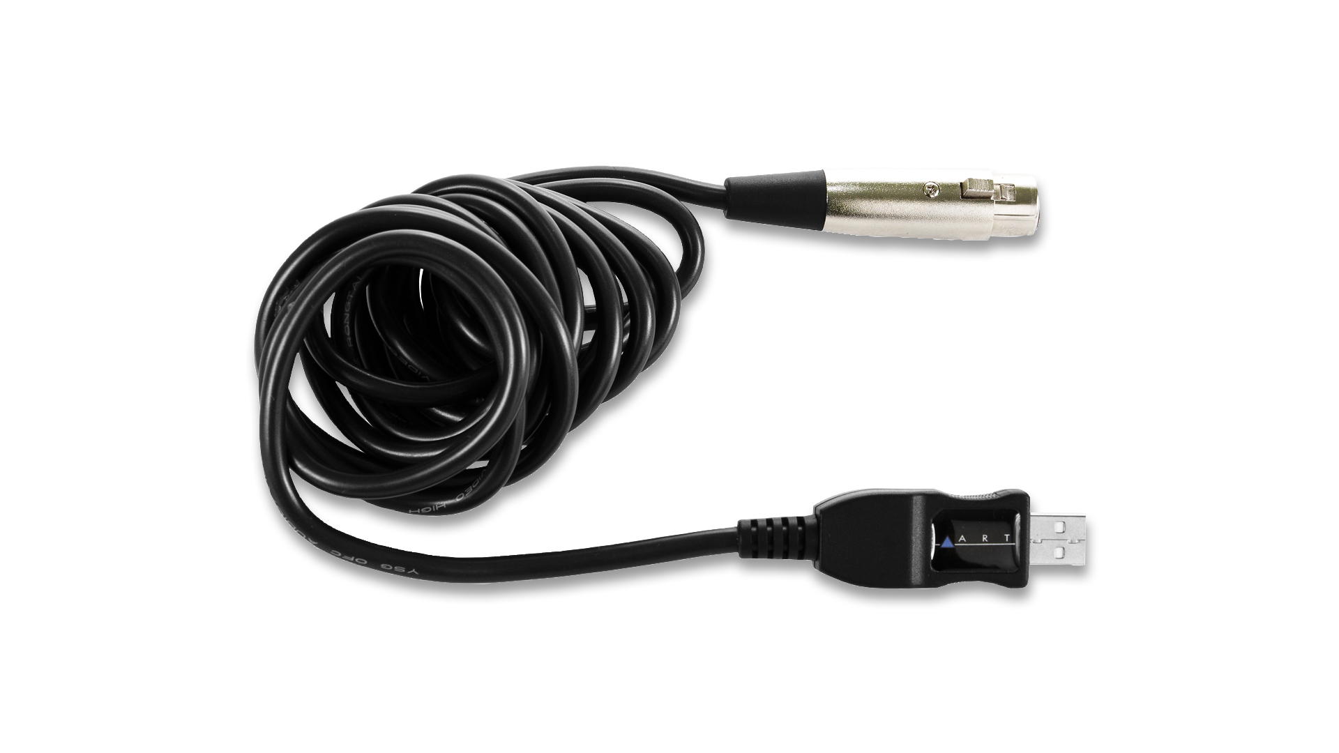 AMONIDA Microphone Link Adapter Cord XLR Female to USB MIC Link Black Cable Line Built-in A/D Digital to Analog Signal Conversion Suitable for Any Computers 
