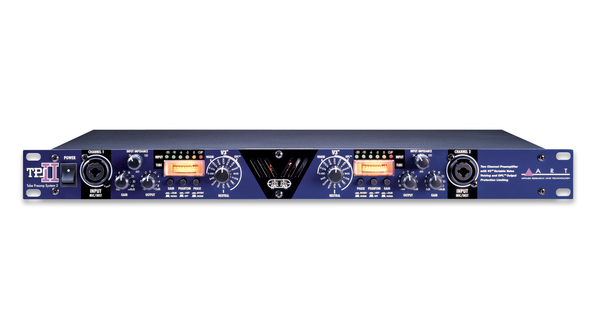 TPS II™ – Tube Preamplifier System – ART Pro Audio