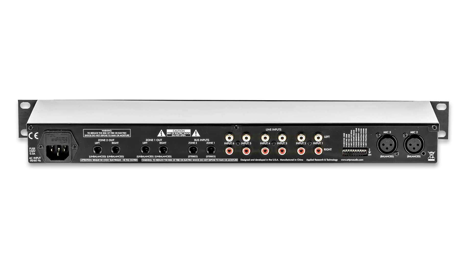 MX624 – Six Channel Stereo Mixer – ART Pro Audio