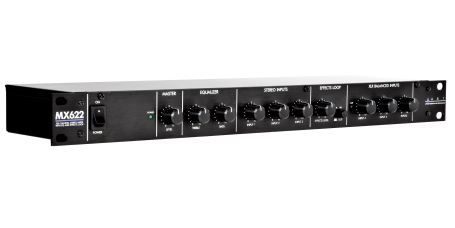  image 3 MX622 6-Channel Stereo Mixer with EQ & Effects Loops
