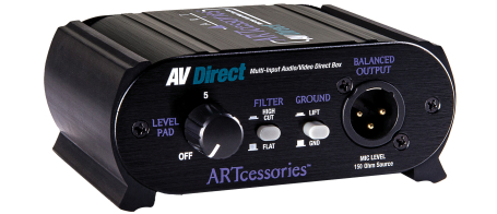  image 3 AV DIRECT Multi-Input Direct Box