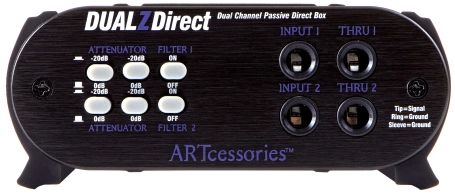 Main Image DualZDirect 2-Channel Passive Direct Box