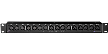 Main Image P16 16-Channel Balanced XLR Patchbay