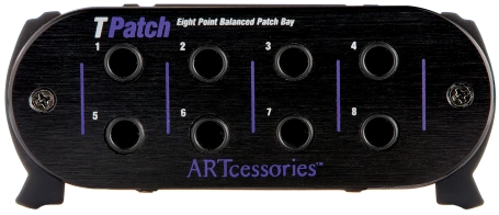 Main Image TPatch 8-Point Balanced Patchbay