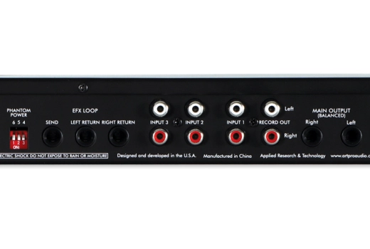  image 4 MX622BT 6-Channel Stereo Mixer with EQ & Bluetooth