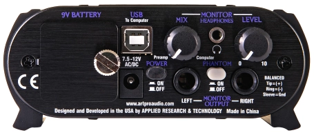  image 2 USB DUAL PRE PS USB Dual Preamp & Computer Interface