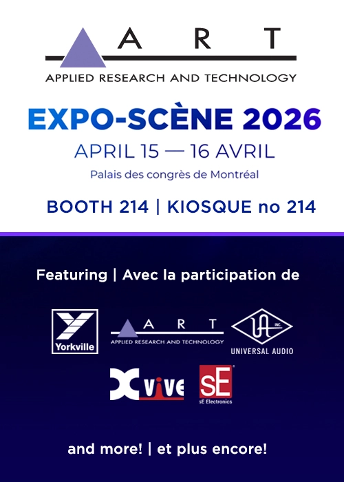 EXPO-SCÈNE 2026 banner